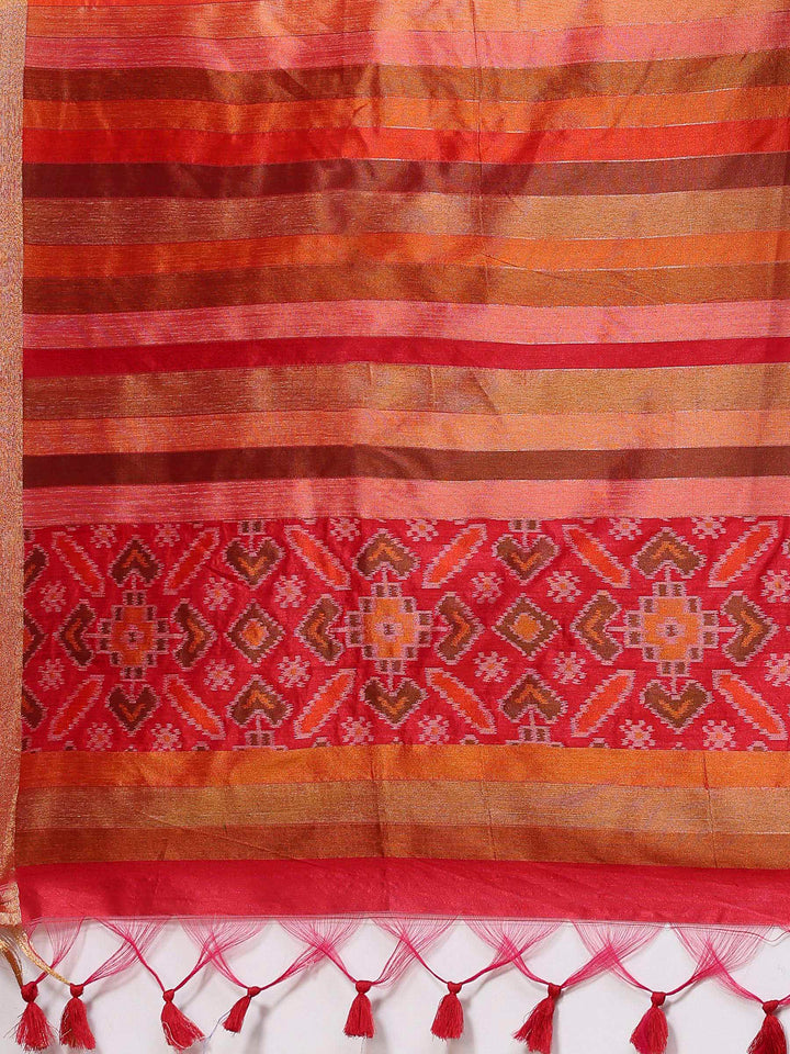 Woven Design Tussar Silk Saree