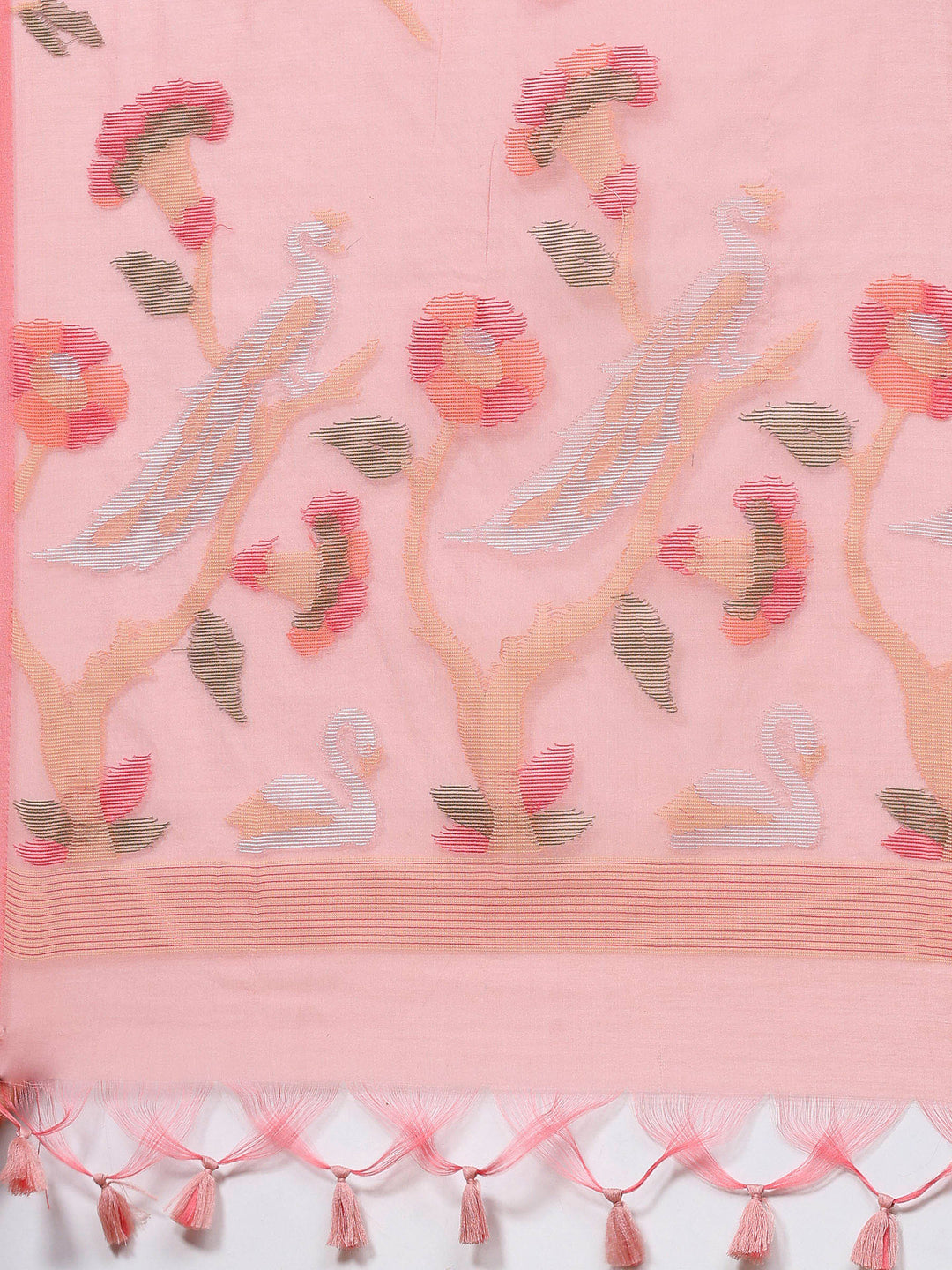 Woven Design Tussar Silk Saree