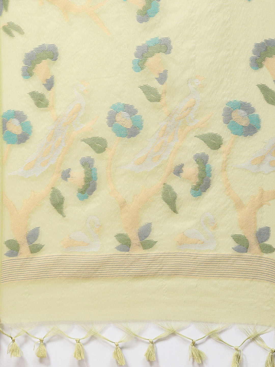 Woven Design Tussar Silk Saree