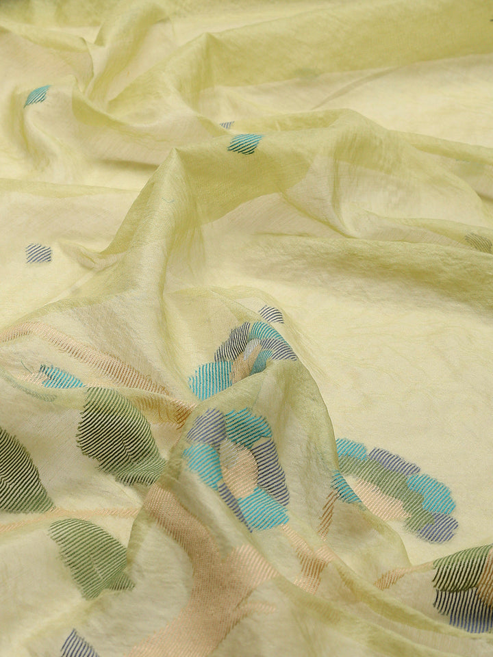 Woven Design Tussar Silk Saree