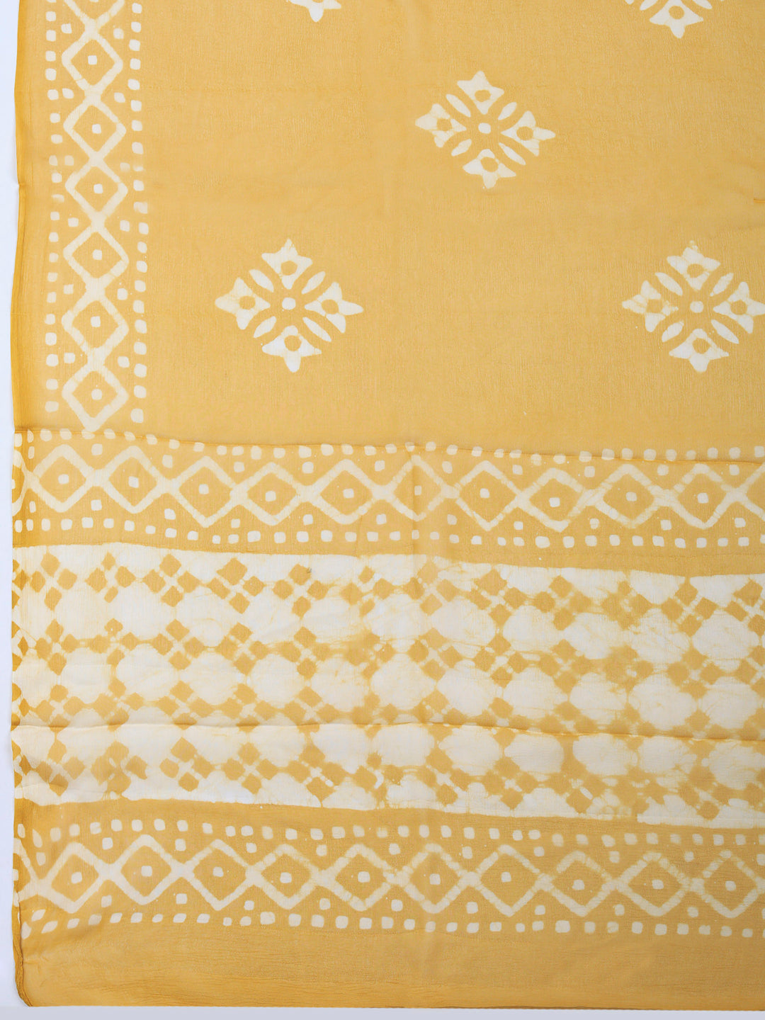 Embroidered Cotton Blend Unstitched Suit &amp; Pant With Cotton Dupatta