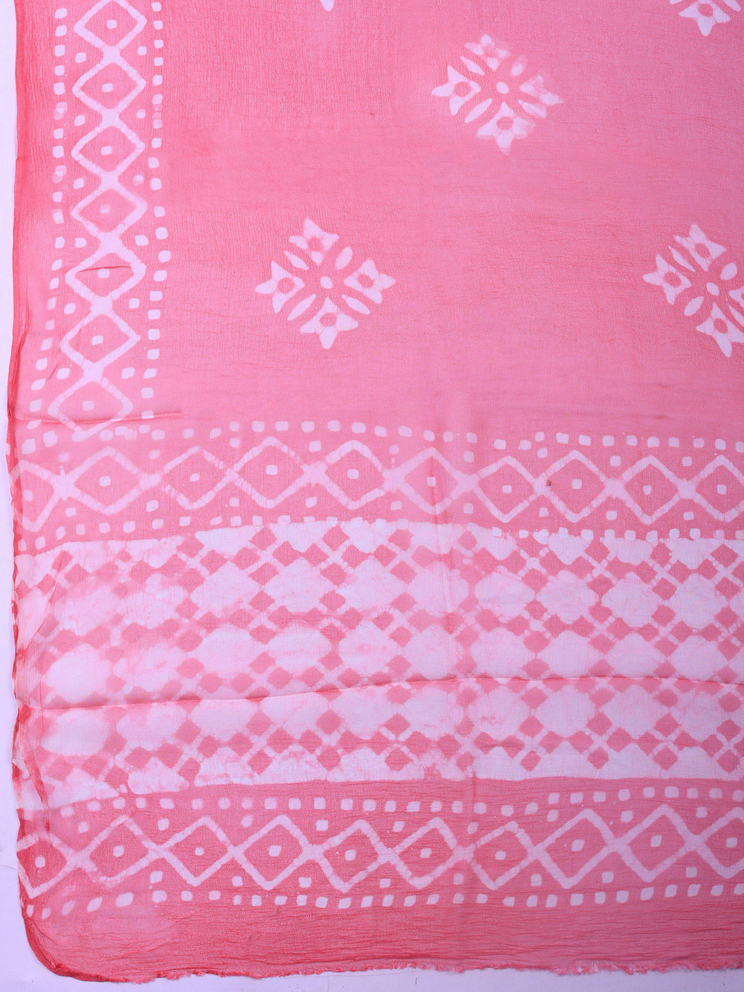 Embroidered Cotton Blend Unstitched Suit &amp; Pant With Cotton Dupatta