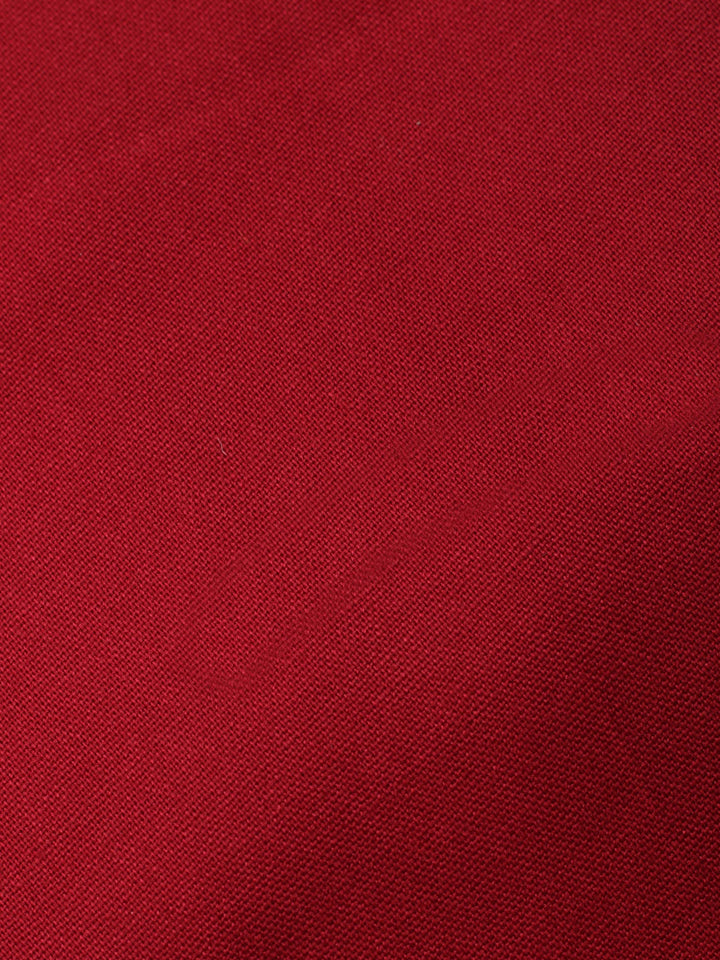 Maroon Printed Chanderi Unstitched Suit &amp; Pant With Chanderi Dupatta
