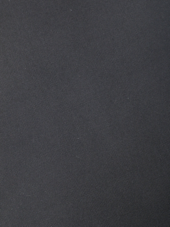 Black Printed Cotton Blend Unstitched Dress Material