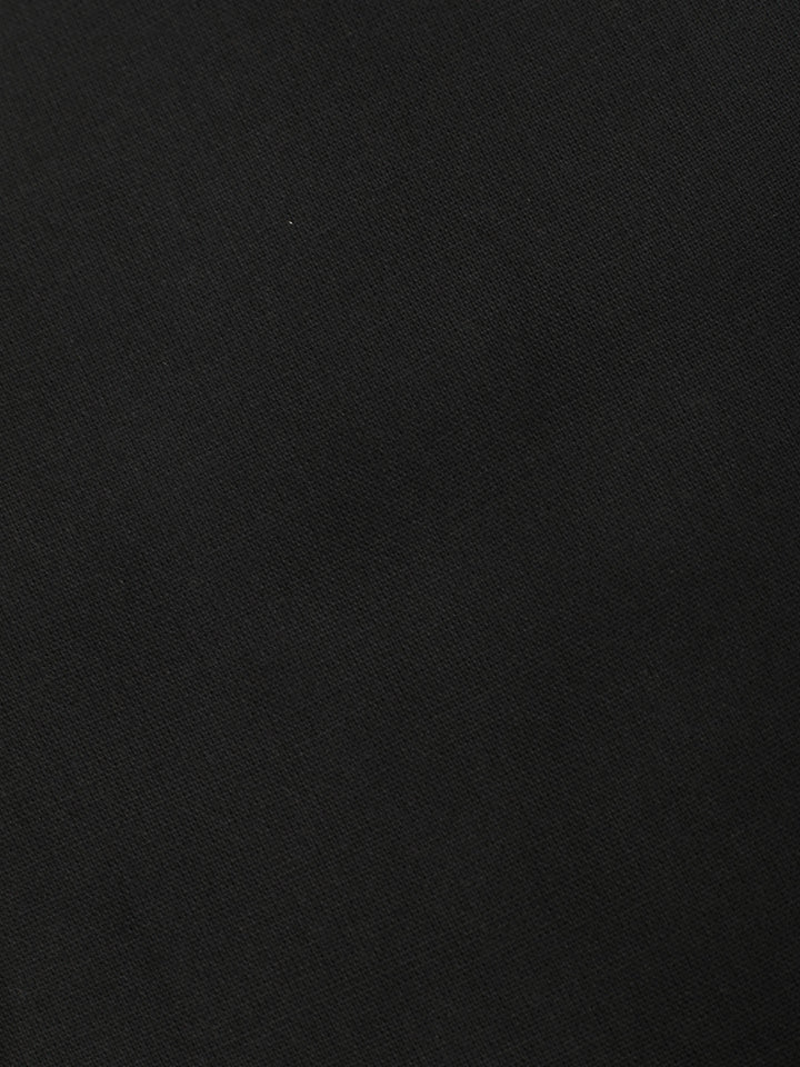 Black Printed Chanderi Unstitched Suit &amp; Pant With Chanderi Dupatta