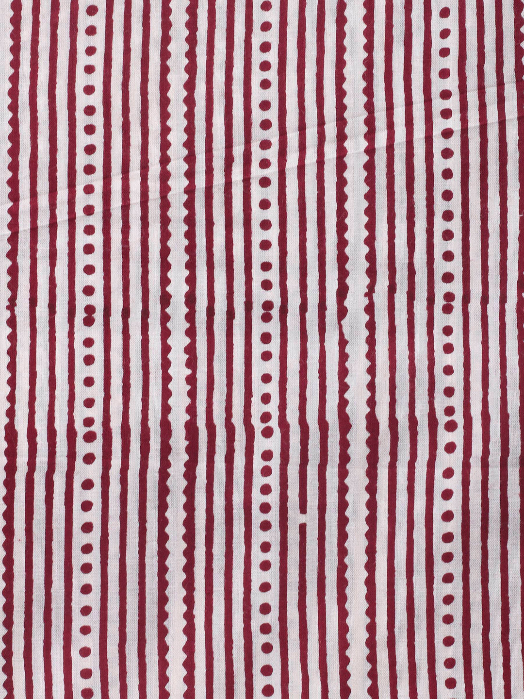 Printed Cotton Blend Unstitched Suit &amp; Pant With Cotton Dupatta