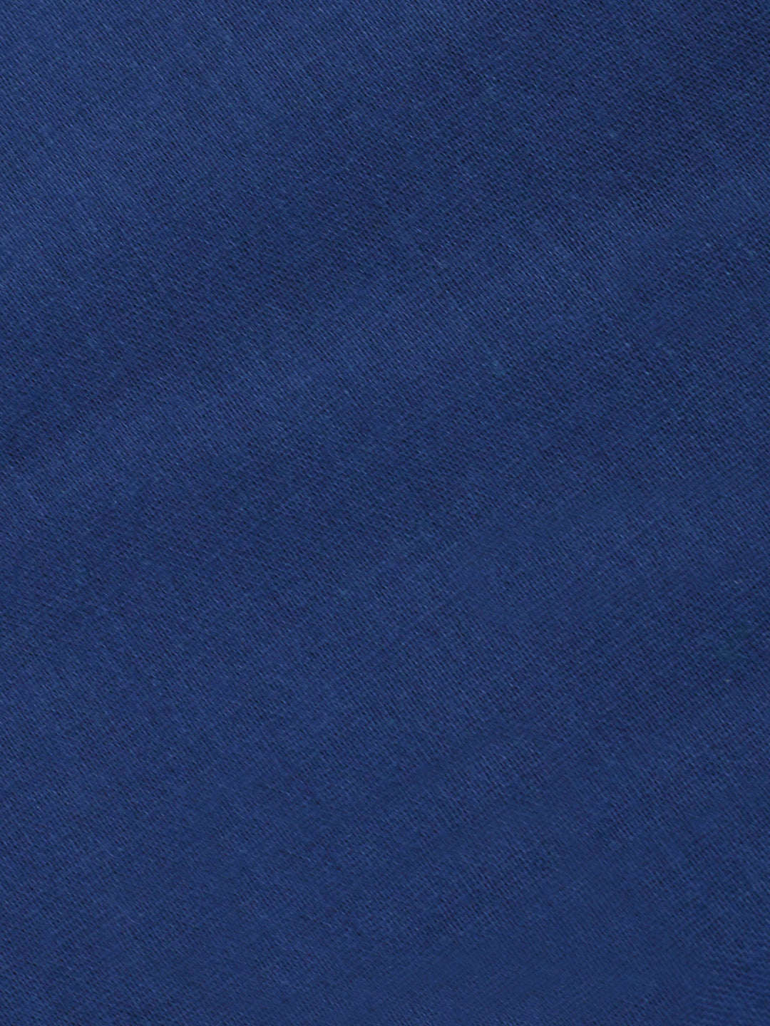 Indigo Printed Cotton Blend Unstitched Dress Material