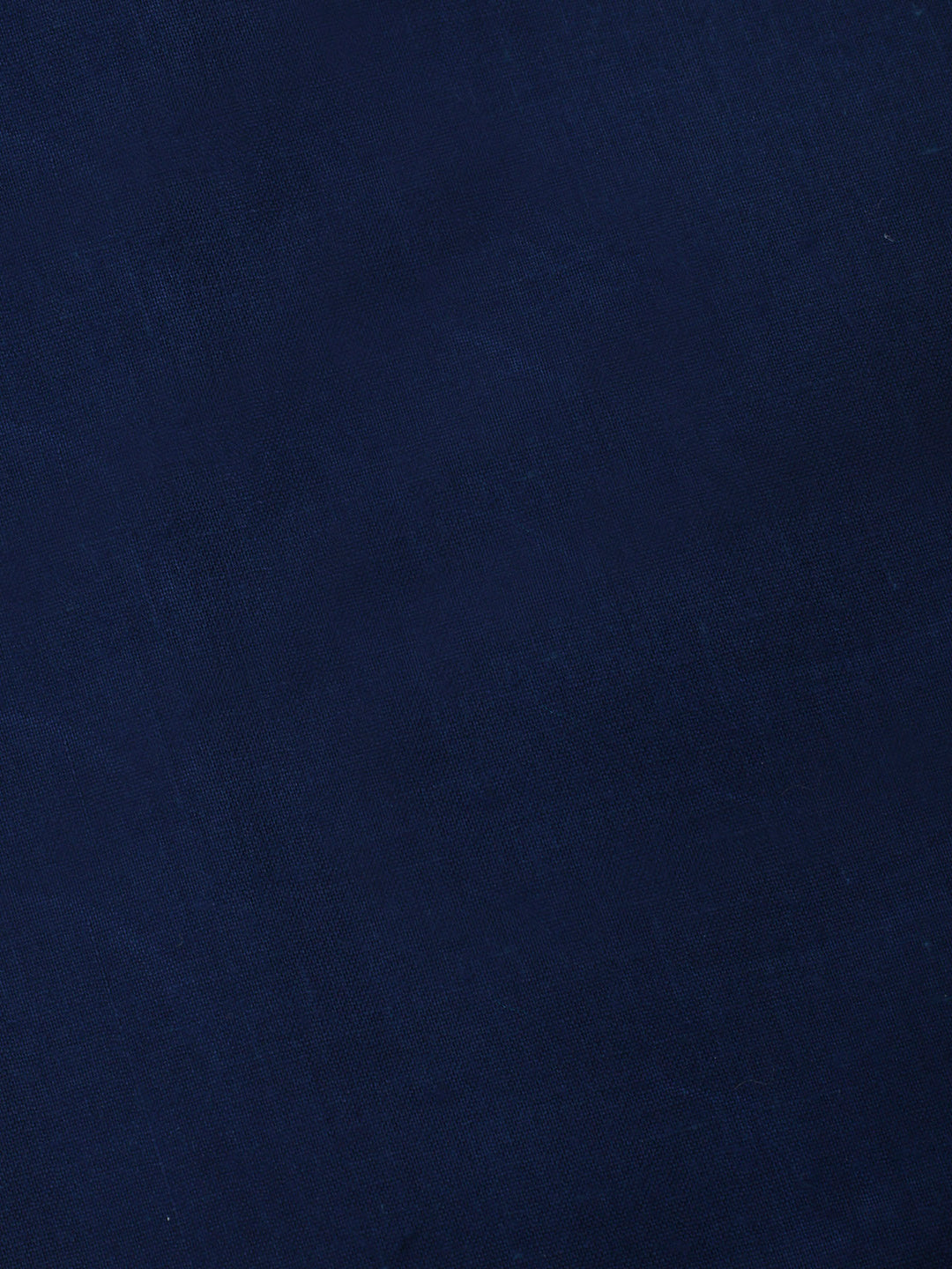 Indigo Printed Cotton Blend Unstitched Dress Material