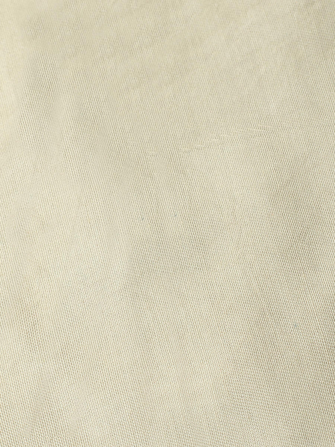 Beige Printed Chanderi Unstitched Suit &amp; Pant With Chanderi Dupatta