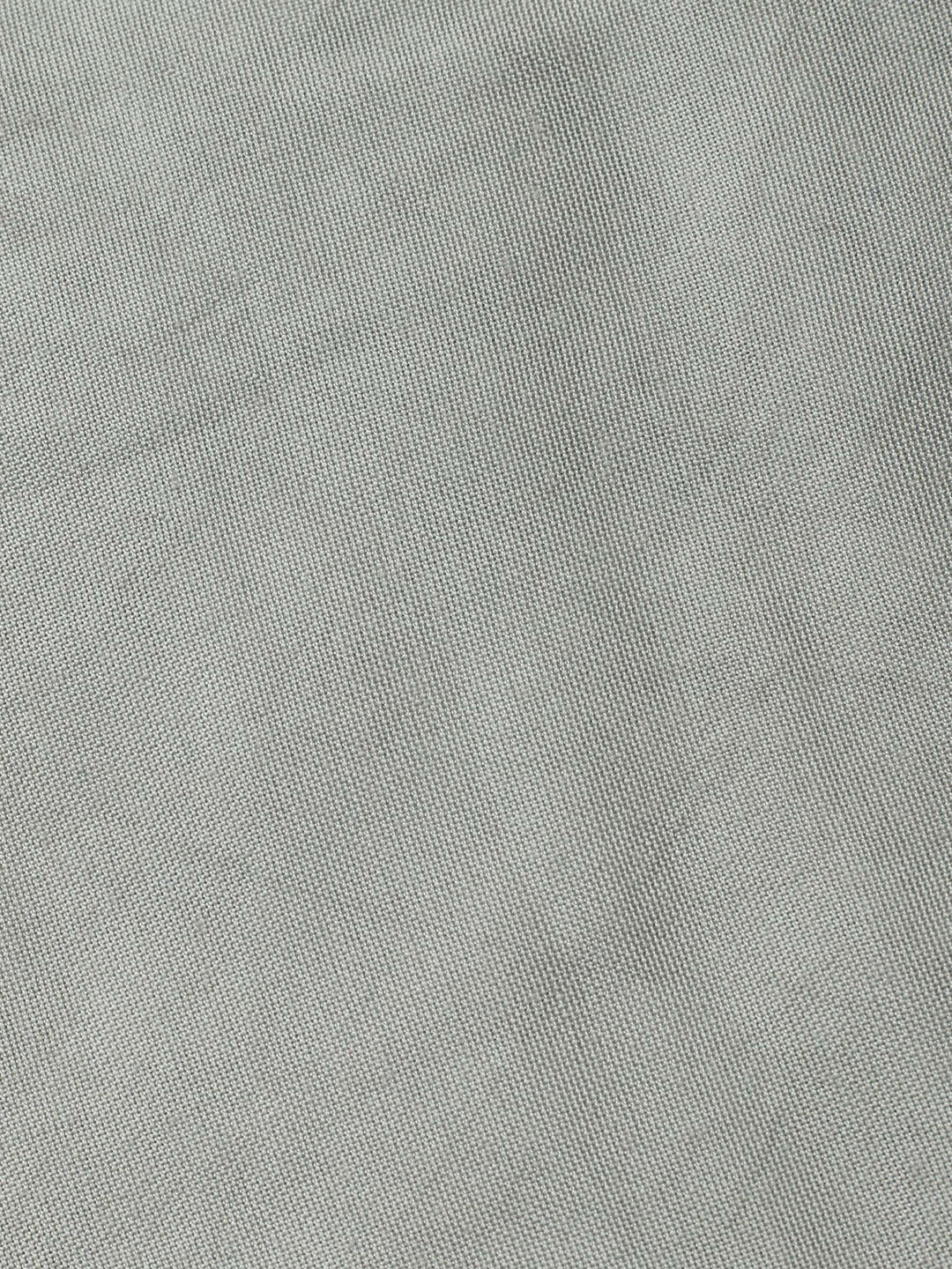 Grey Printed Chanderi Unstitched Suit &amp; Pant With Chanderi Dupatta