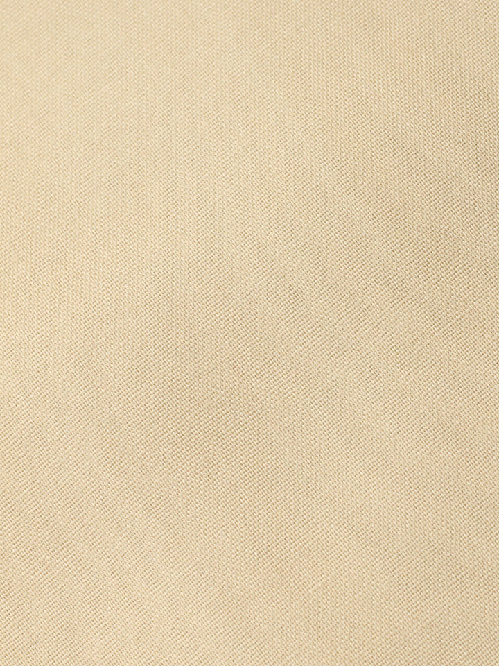 Beige Woven Design Tissue Unstitched Suit &amp; Pant With Organza Dupatta