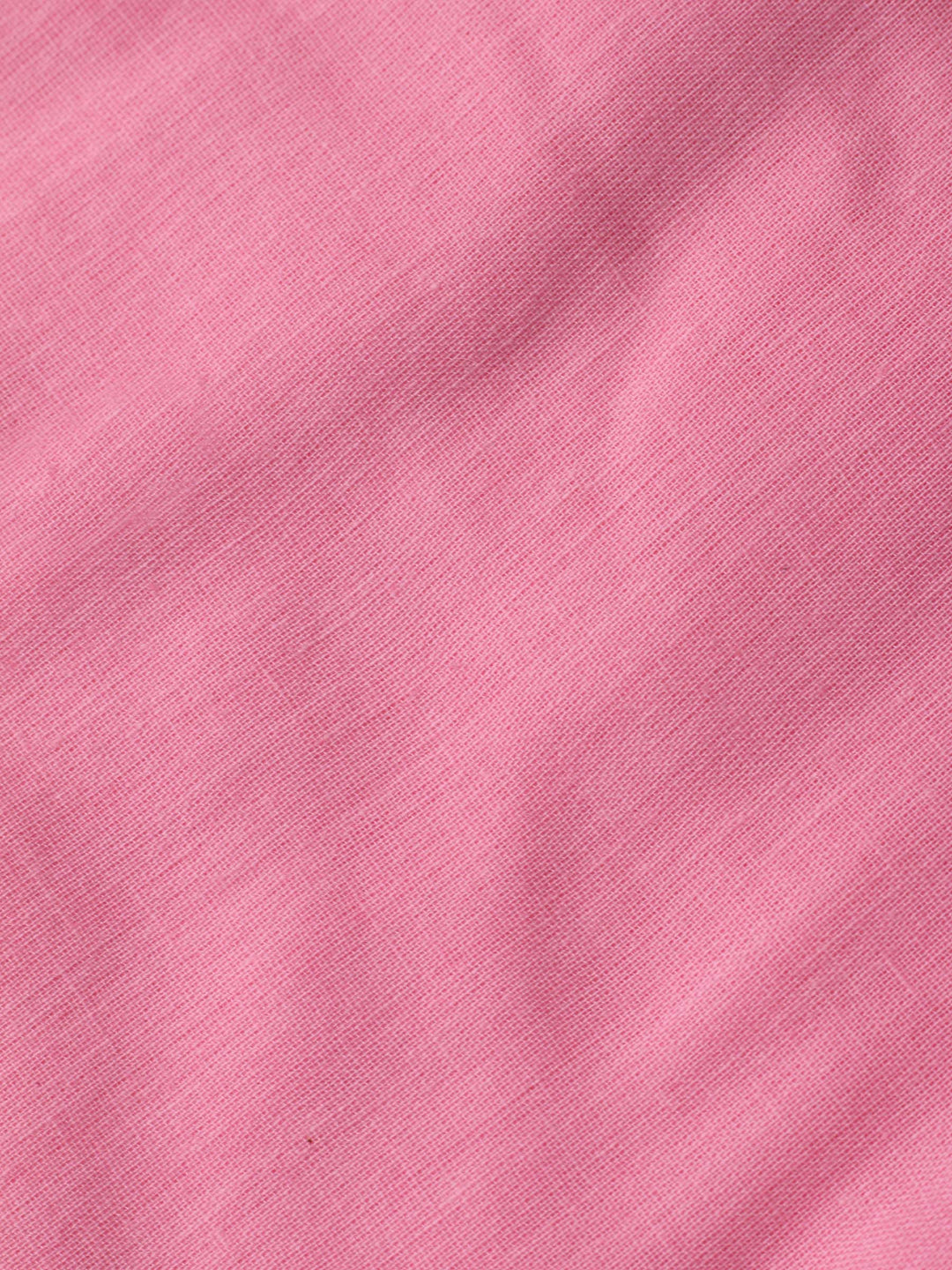 Pink Embroidered Cotton Blend Unstitched Suit &amp; Pant With Cotton Dupatta