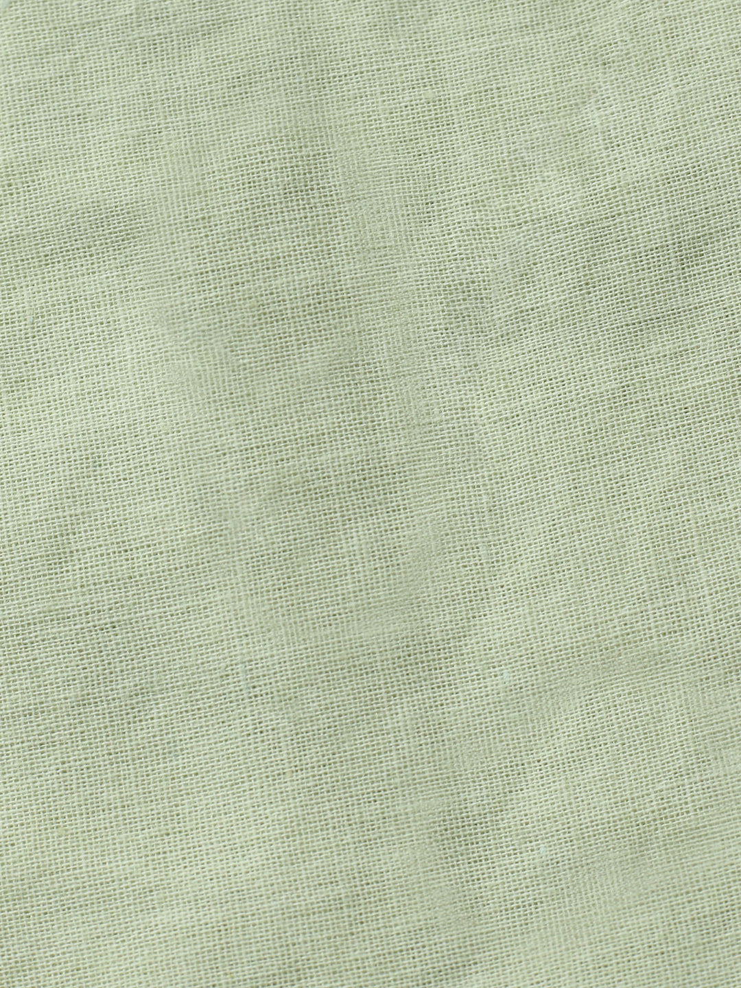 Pista Green Printed Cotton Blend Unstitched Suit &amp; Pant With Cotton Dupatta