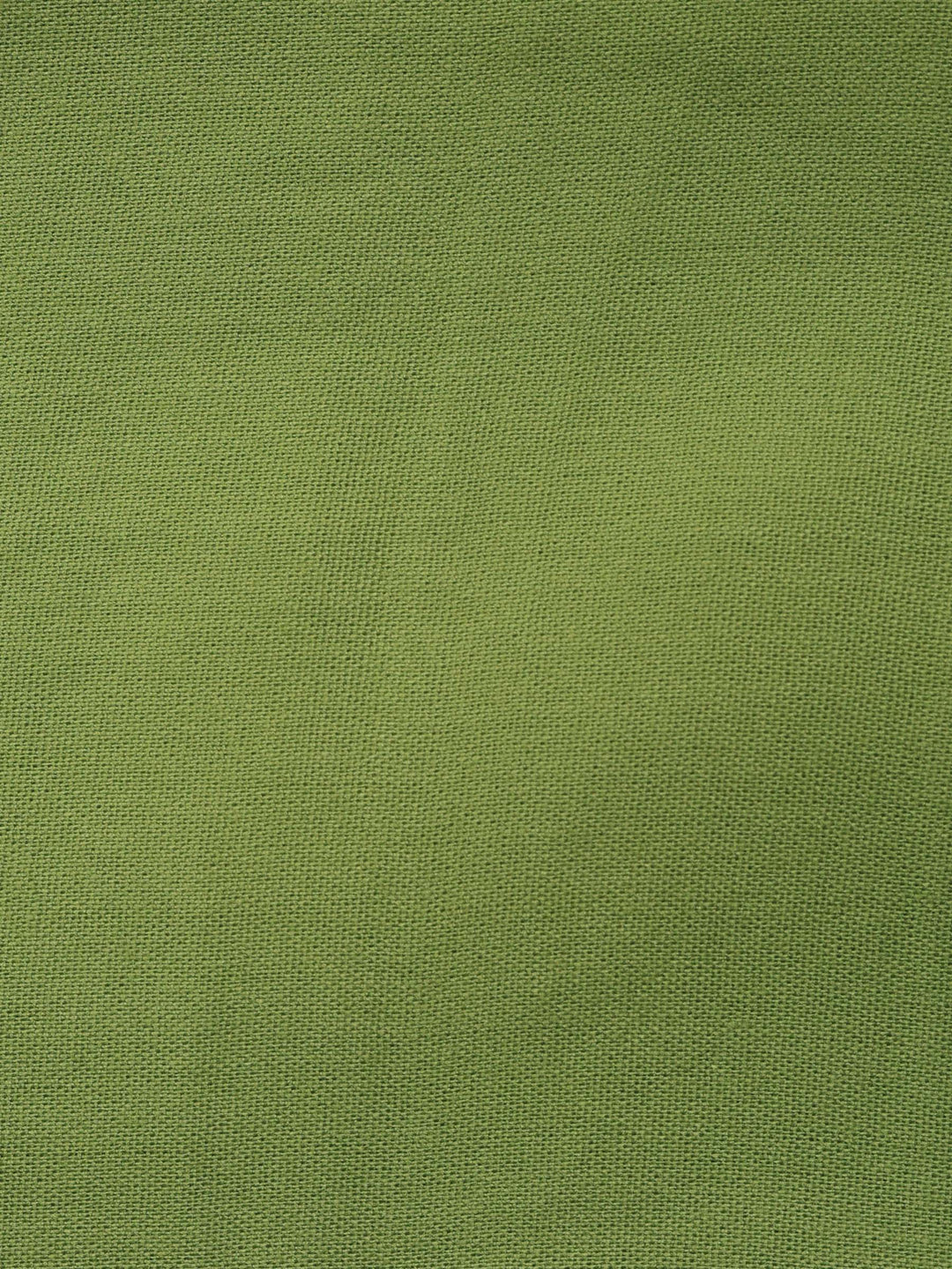 Pista Green Printed Linen Blend Unstitched Suit &amp; Pant With Linen Dupatta