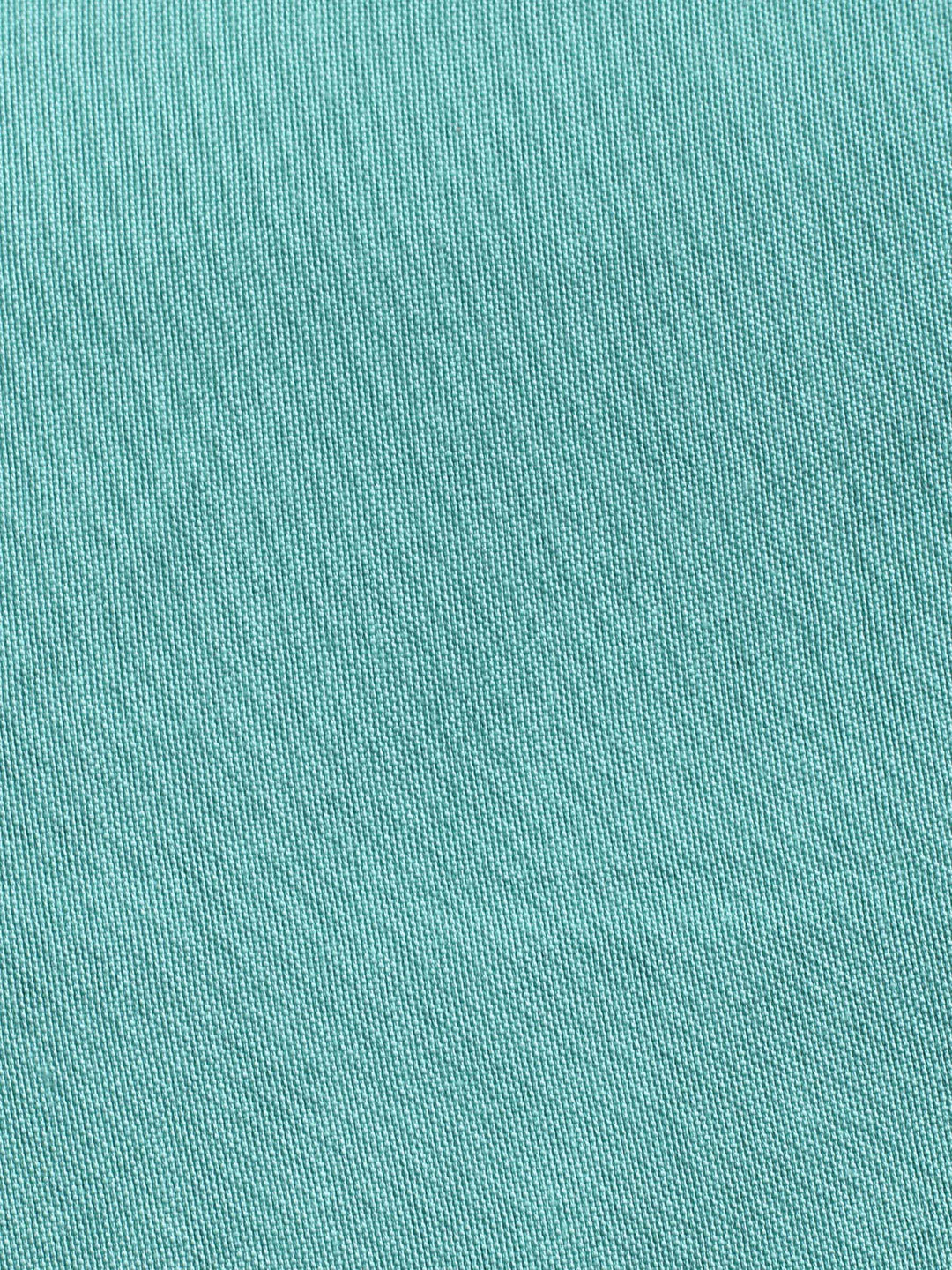 Turquoise Embroidered Chanderi Unstitched Suit &amp; Pant With Banarsi Dupatta