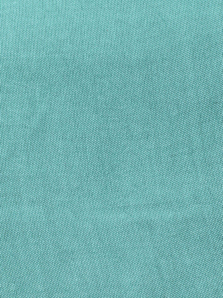 Turquoise Embroidered Chanderi Unstitched Suit &amp; Pant With Banarsi Dupatta