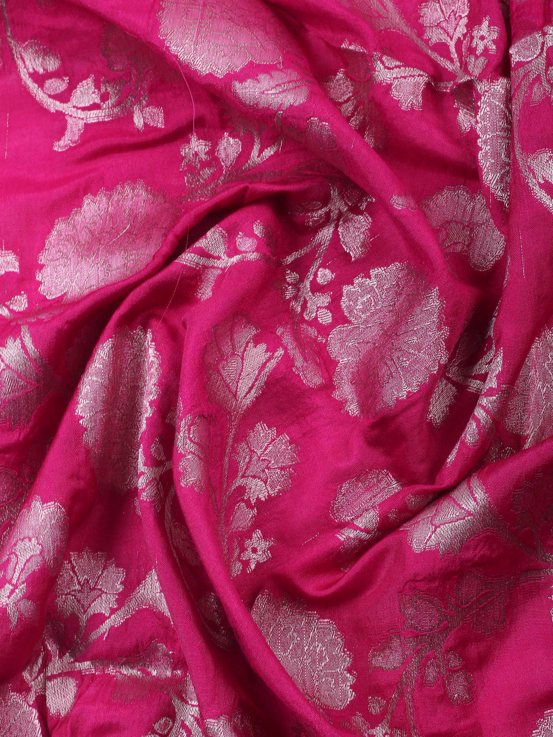 Rani Embroidery Chanderi Unstitched Dress Material