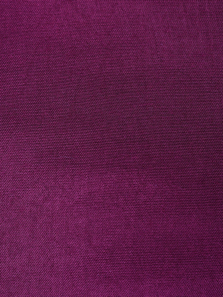 Magenta Chanderi Embroidered Unstitched Dress Material