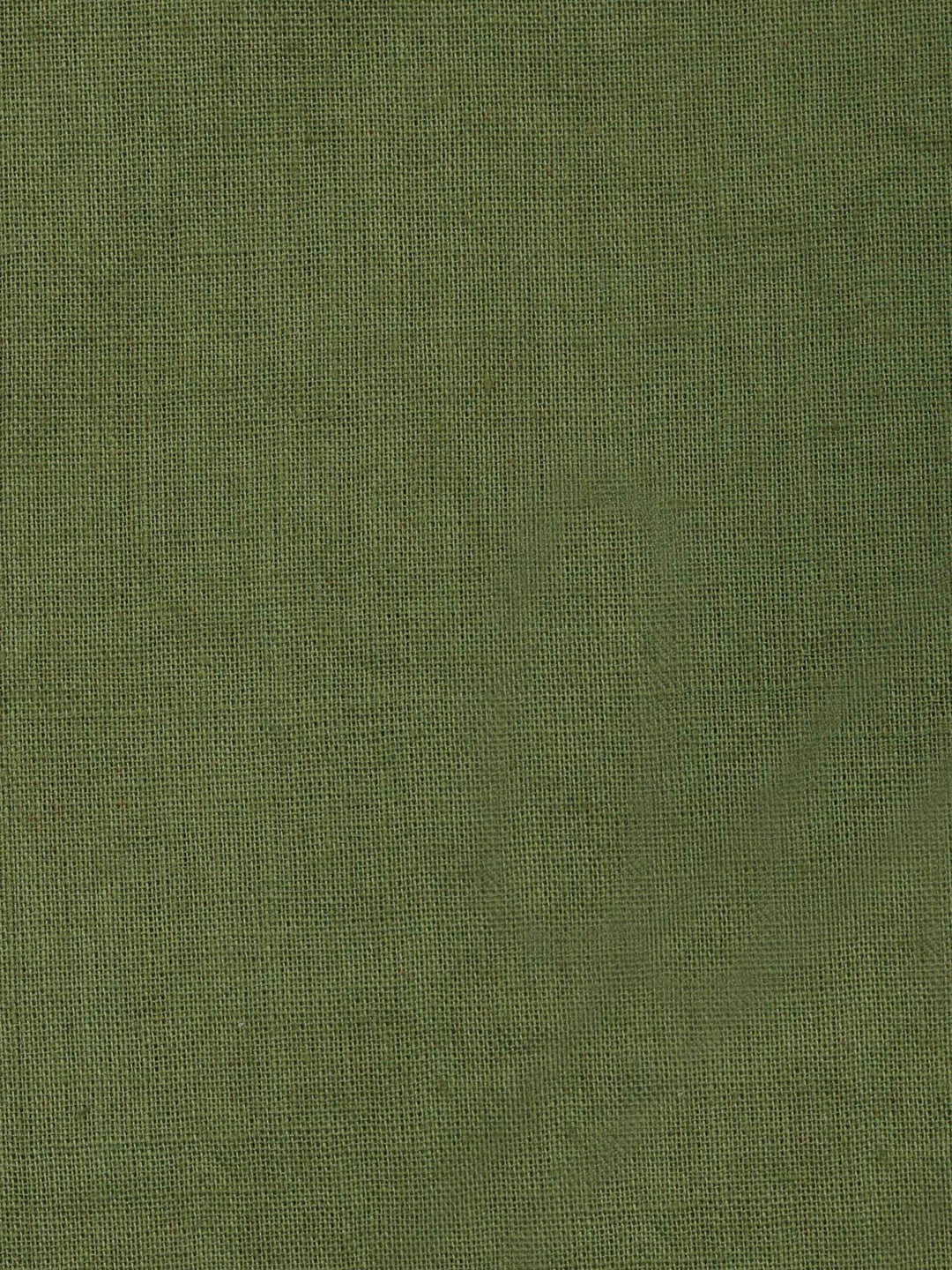 Green-Beige Printed Cotton Blend Unstitched Dress Material