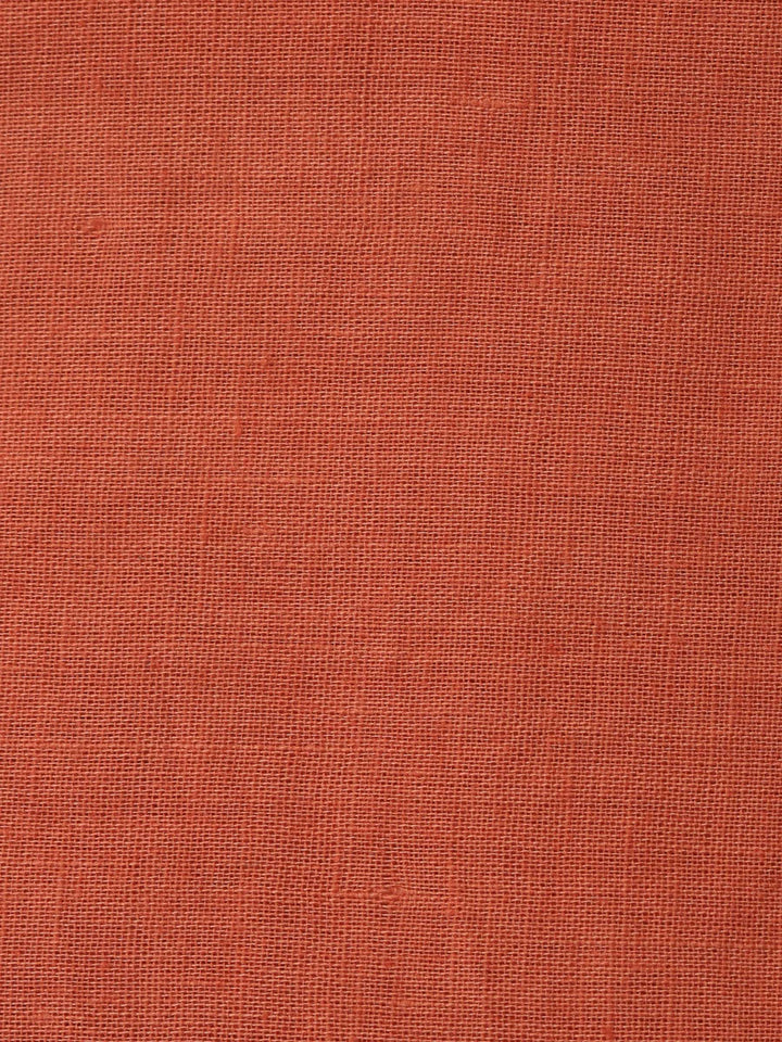 Rust-Beige Printed Cotton Blend Unstitched Dress Material