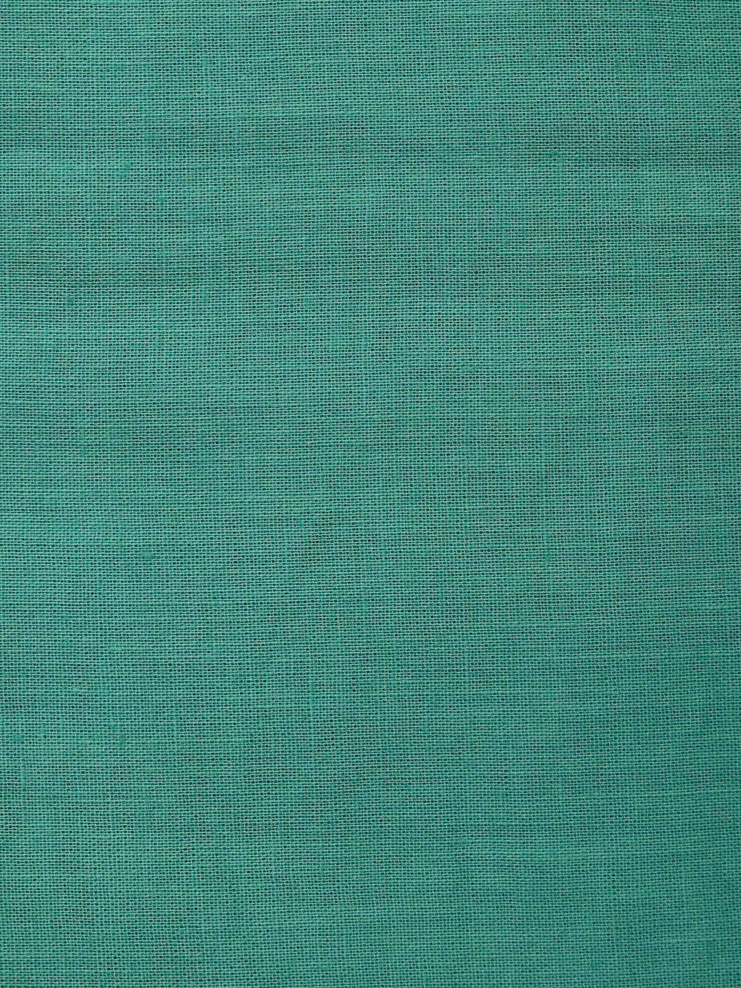 Sea Green-Beige Printed Cotton Blend Unstitched Dress Material