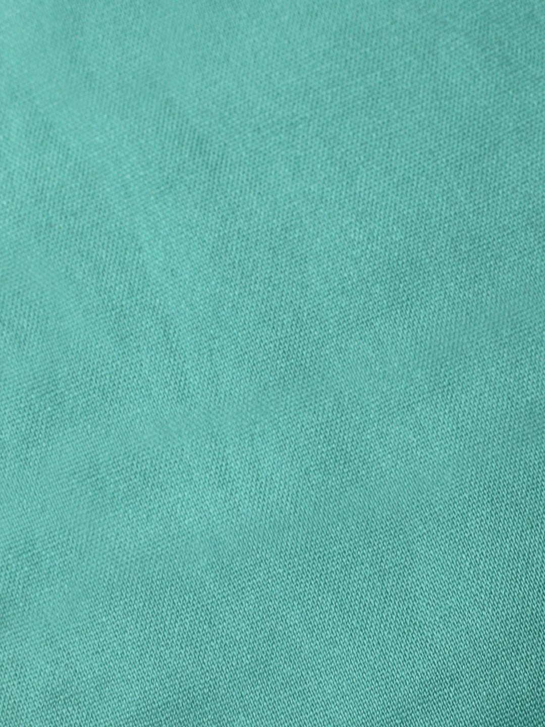 Sea Green Printed Cotton Blend Unstitched Dress Material