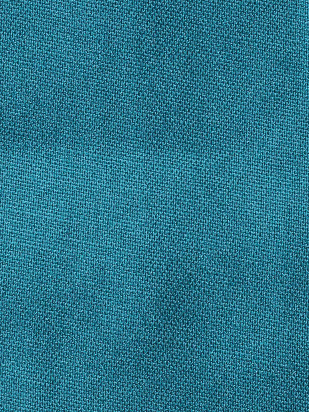 Blue Printed Cotton Blend Unstitched Dress Material