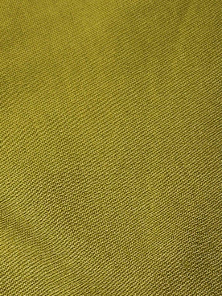 Lime Green Embroidery Cotton Blend Unstitched Dress Material