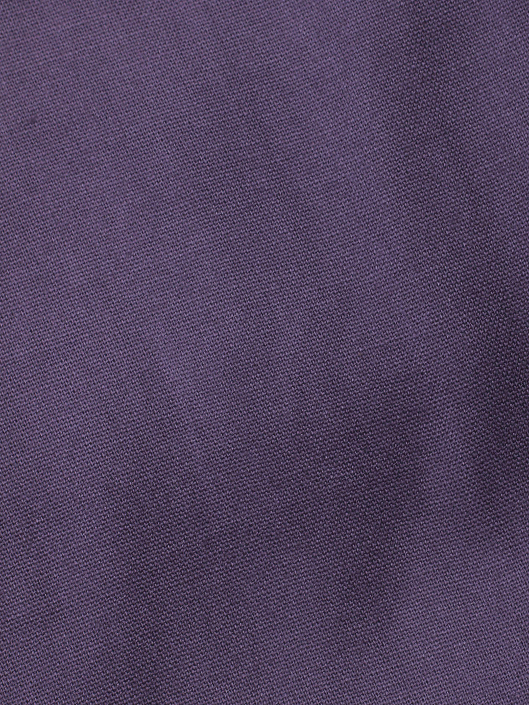 Purple Printed Cotton Blend Unstitched Dress Material