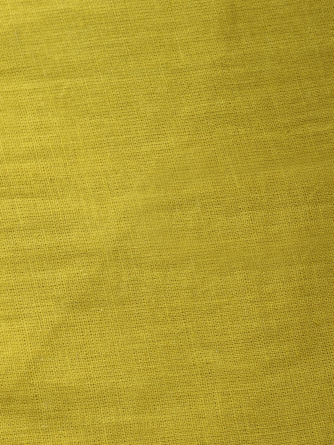 Mustard Embroidered Chanderi Unstitched Suit &amp; Pant With Banarsi Dupatta