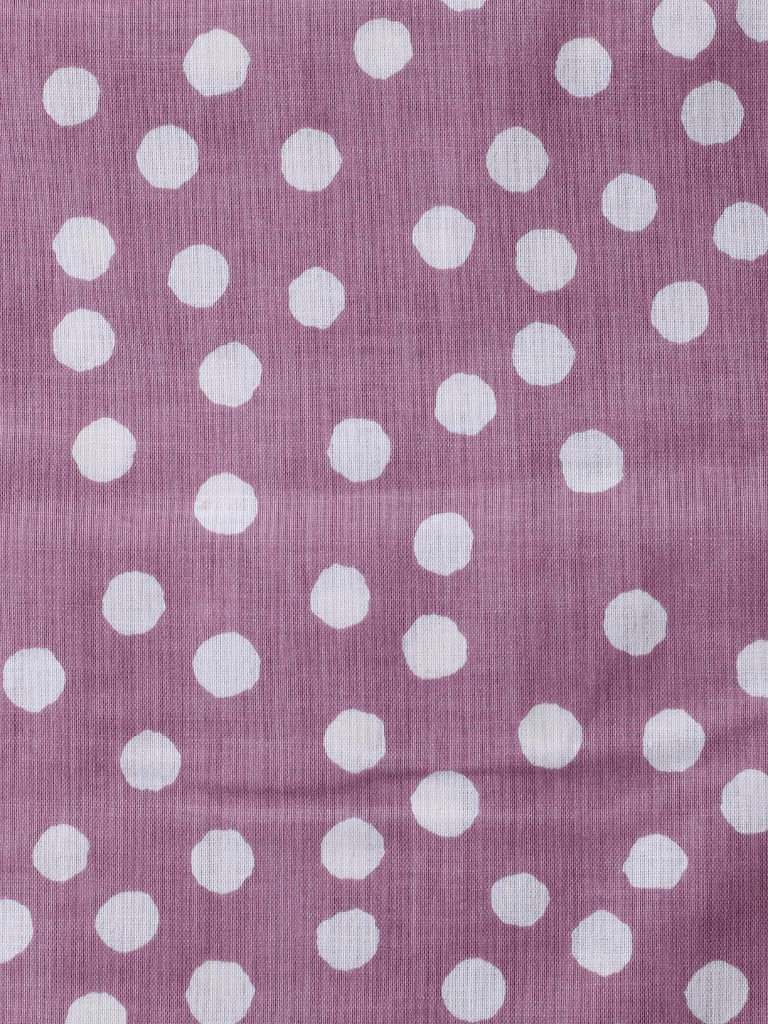 Onion Pink Printed Cotton Blend Unstitched Dress Material