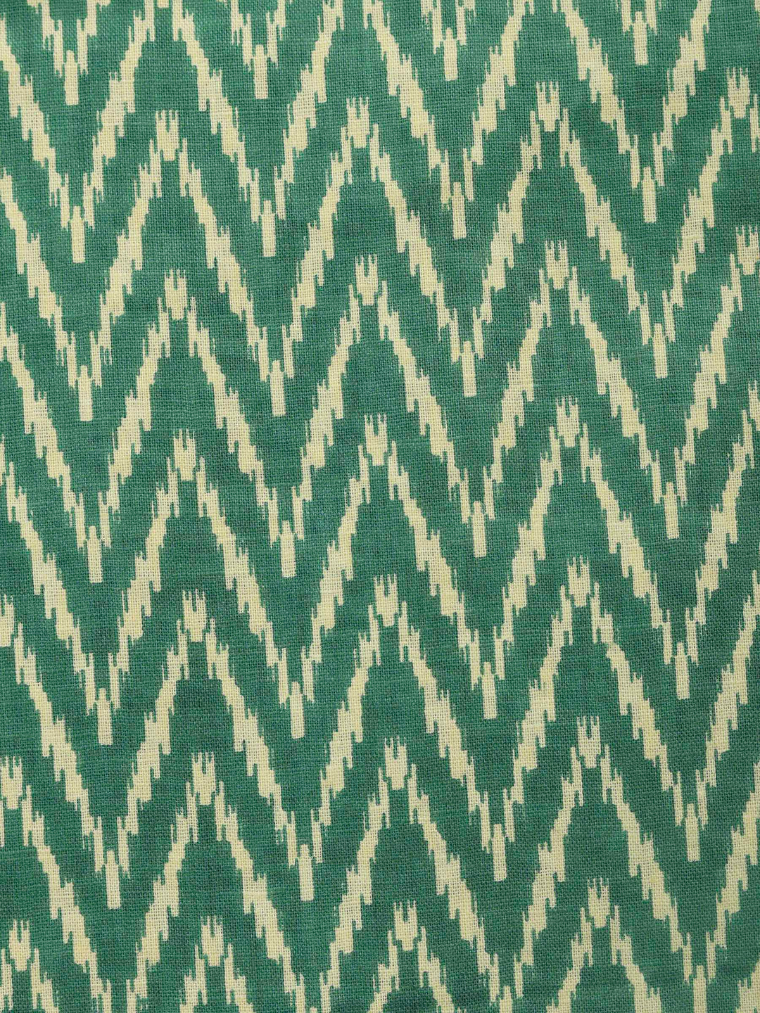 Aqua Green Embroidered Cotton Blend Unstitched Suit &amp; Pant With Cotton Dupatta
