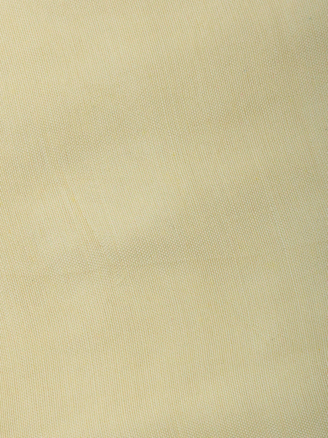 Golden Beige Embroidery Tissue Unstitched Dress Material