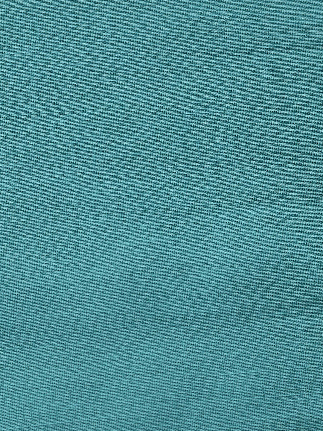 Aqua Green Embroidered Chanderi Unstitched Suit &amp; Pant With Banarsi Dupatta