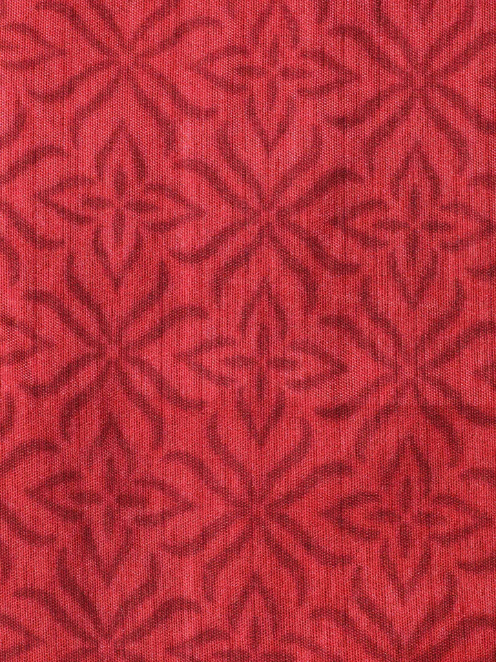 Mehndi Patola Printed Art Silk Unstitched Dress Material