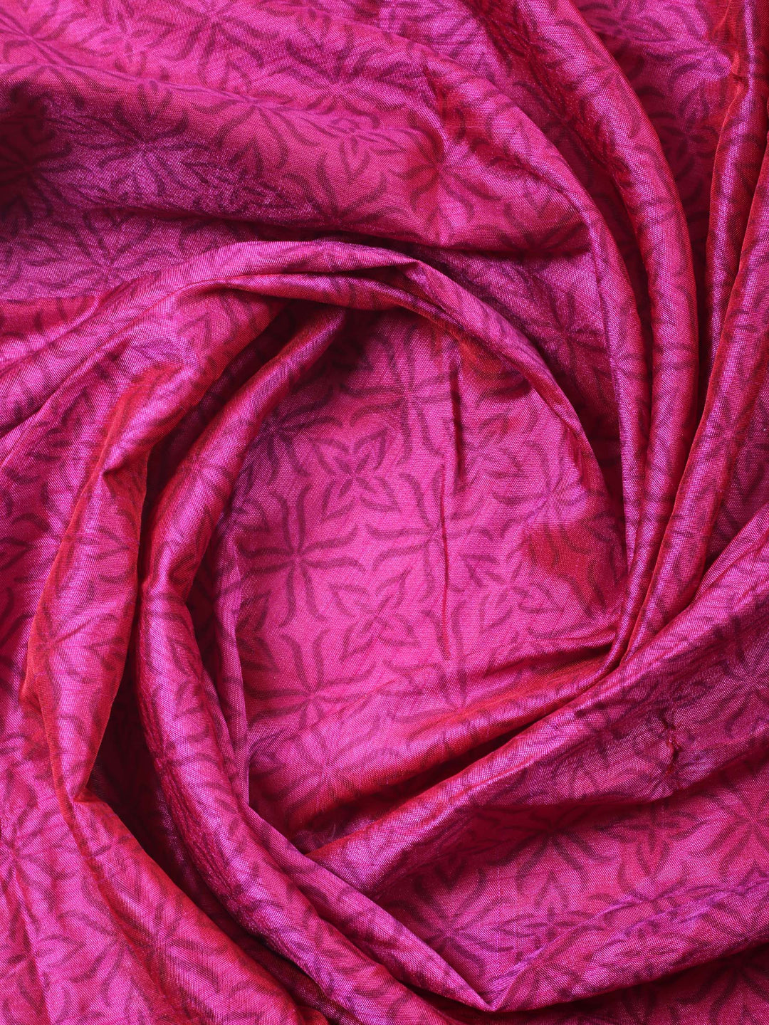Purple Woven Design Art Silk Unstitched Suit &amp; Pant With Art Silk Dupatta