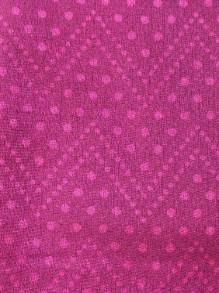 Purple Woven Design Art Silk Unstitched Suit &amp; Pant With Art Silk Dupatta