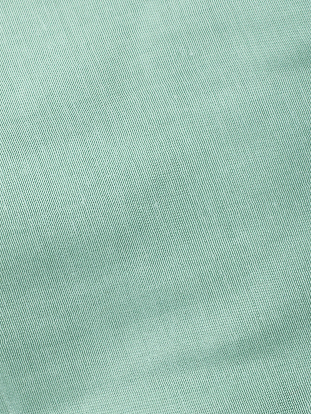 Aqua Green Embroidery Art Silk Unstitched Dress Material