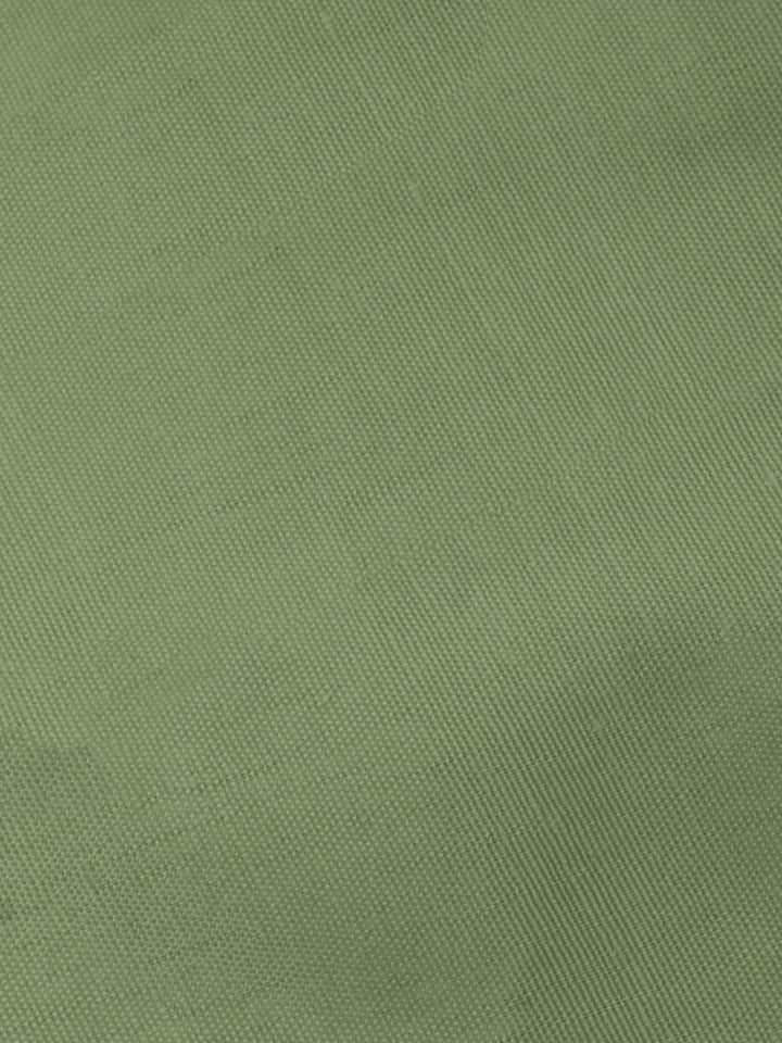 Pista Green Embroidery Cotton Blend Unstitched Dress Material