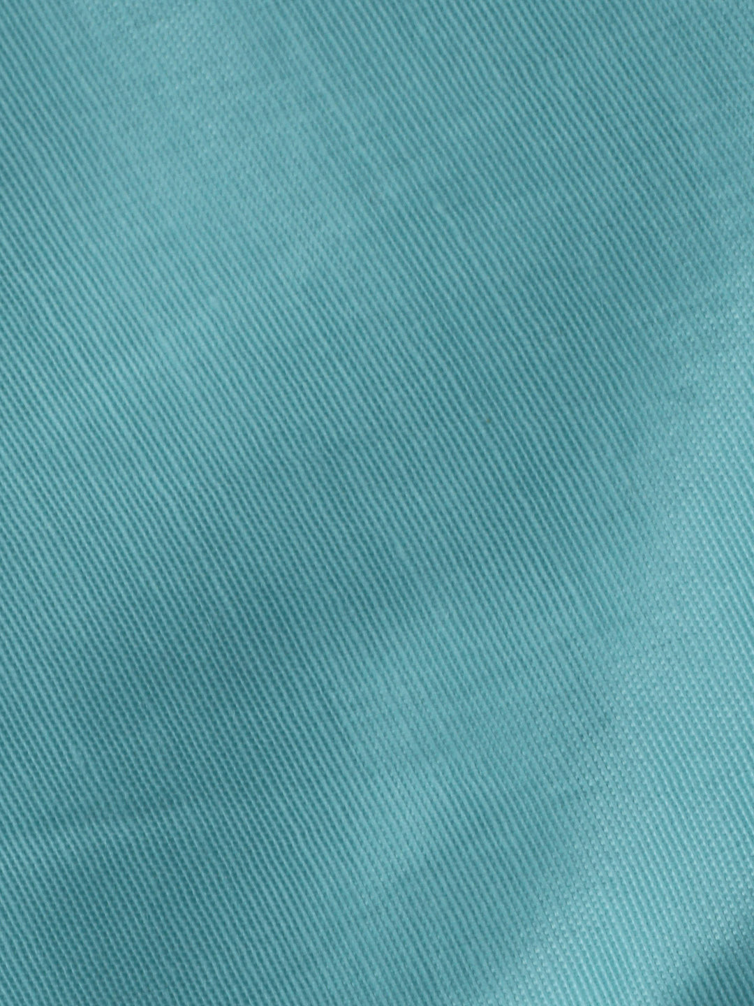 Sky Blue Embroidery Cotton Blend Unstitched Dress Material