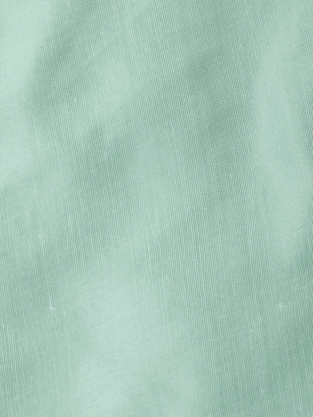 Aqua Green Embroidery Art Silk Unstitched Dress Material