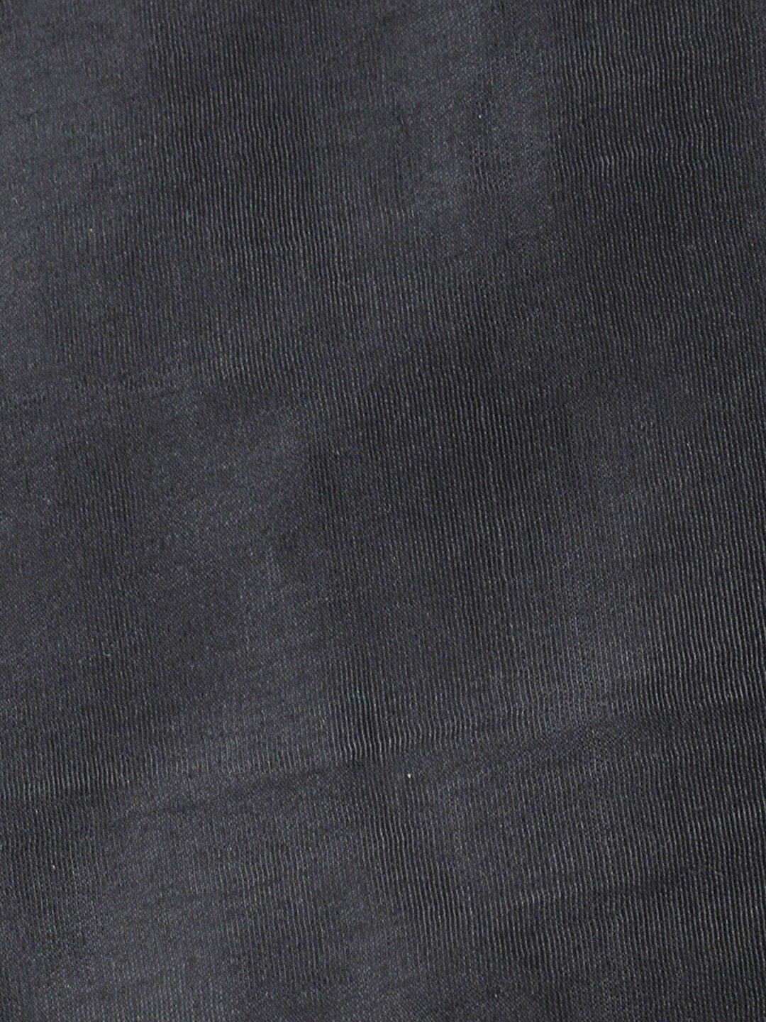 Black Embroidery Art Silk Unstitched Dress Material