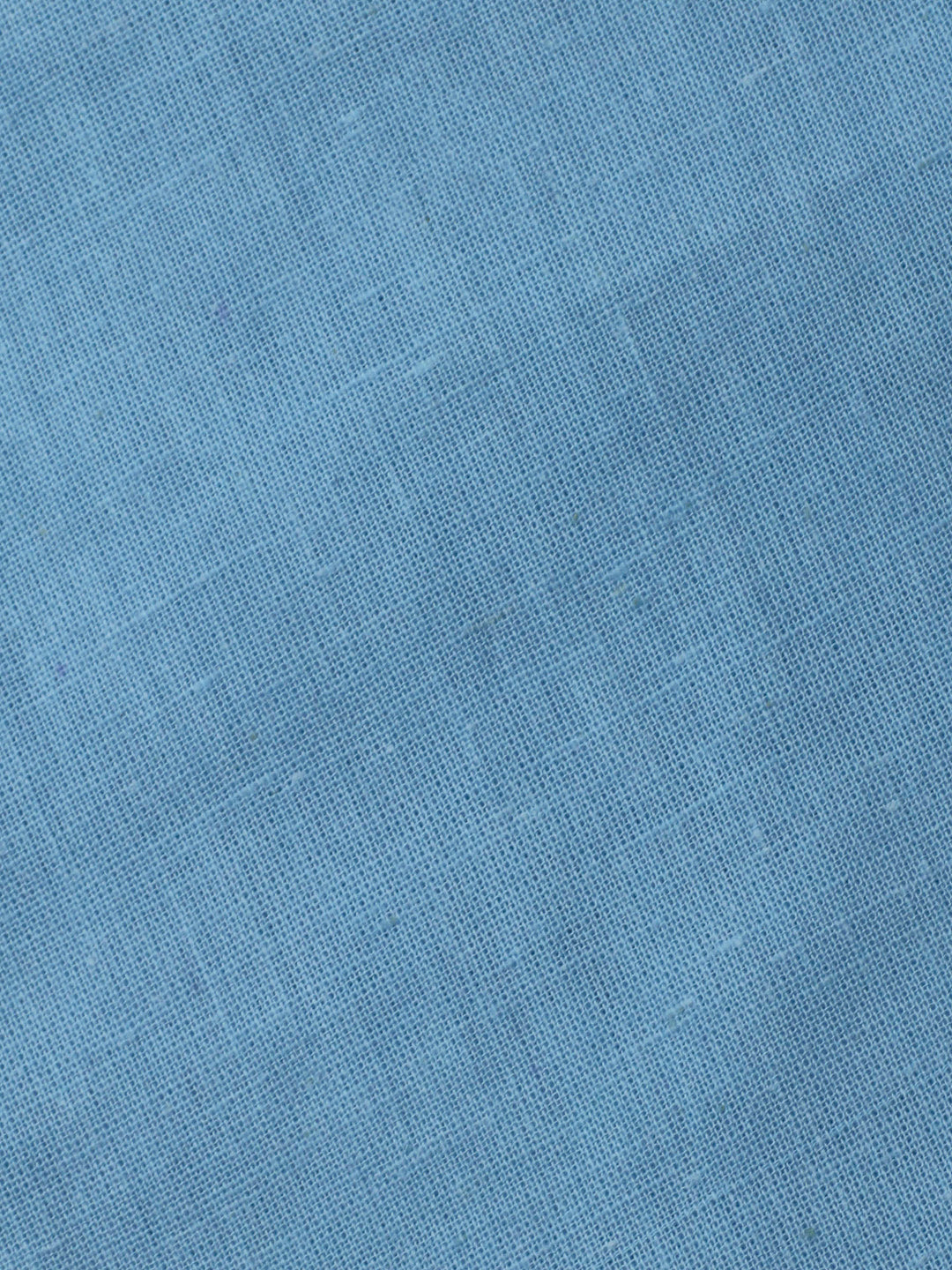 Sky Blue Resham Zari Neck Cotton Blend Unstitched Dress Material