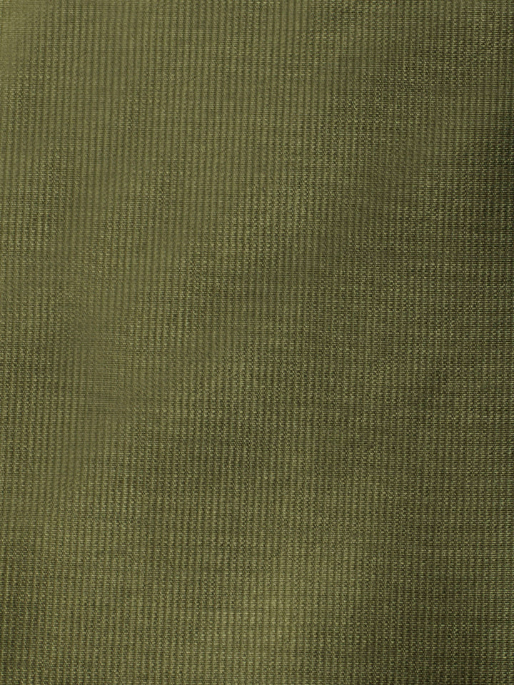 Green Embroidery Cotton Blend Unstitched Dress Material