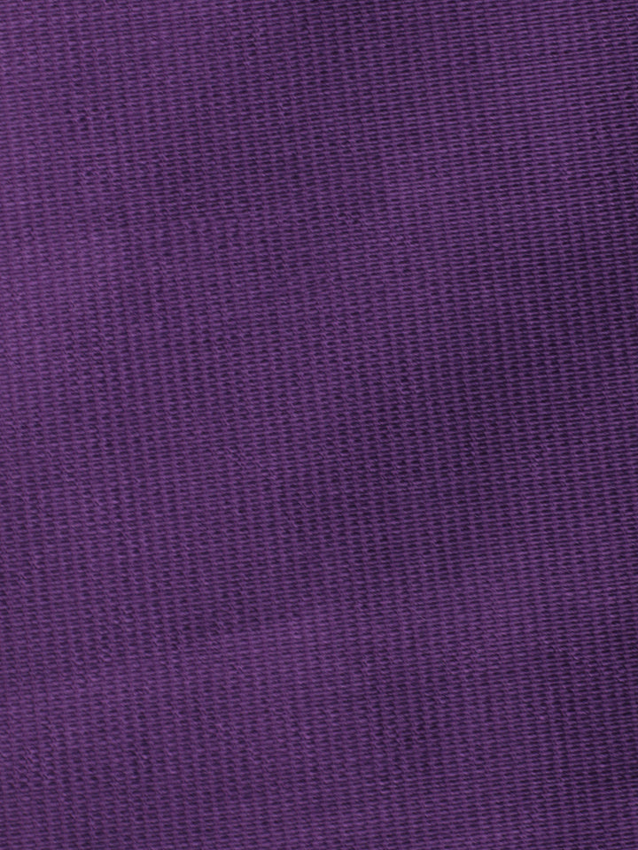 Purple Embroidery Cotton Blend Unstitched Dress Material