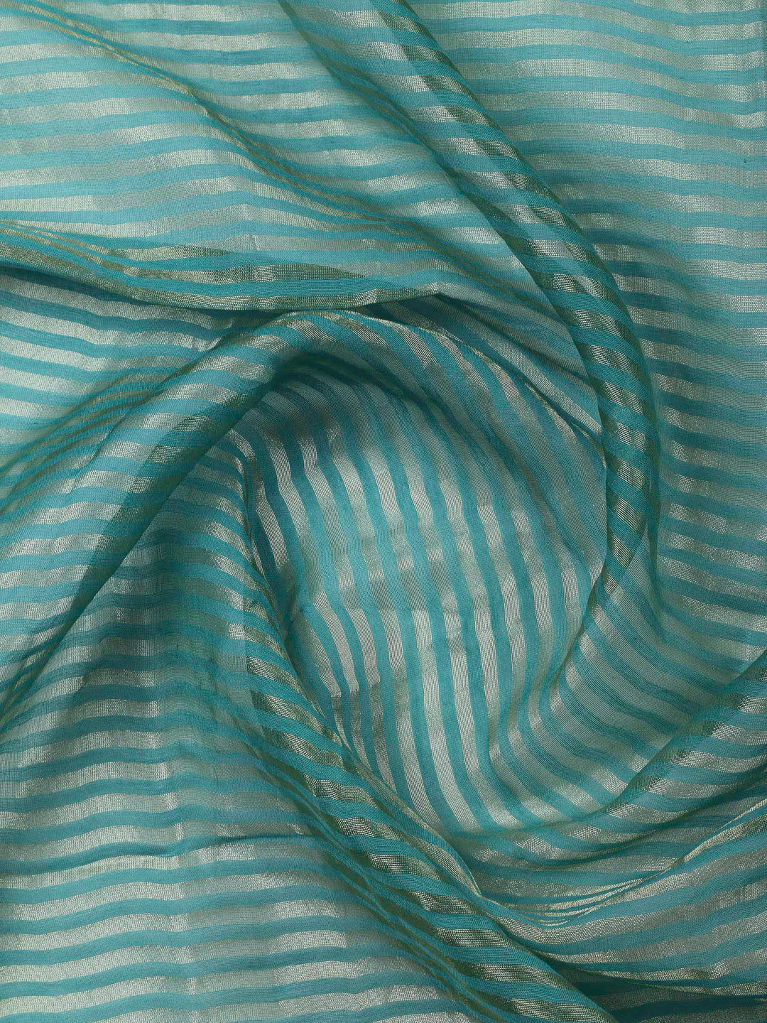 Sea Green Embroidery Cotton Blend Unstitched Dress Material