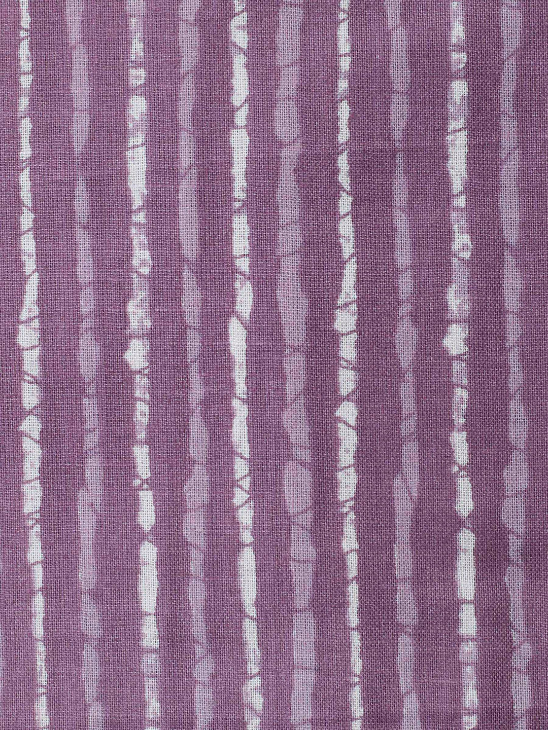 Lavender Printed Cotton Blend Unstitched Dress Material