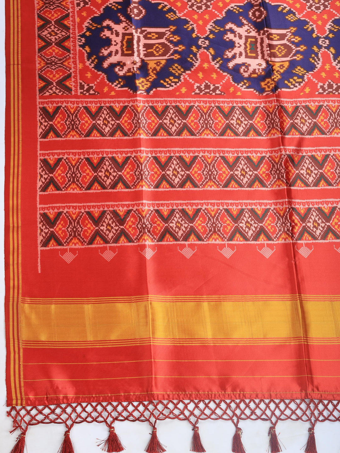 Patola Printed Art Silk Saree