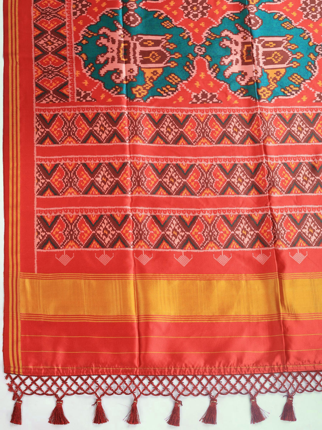 Patola Printed Art Silk Saree