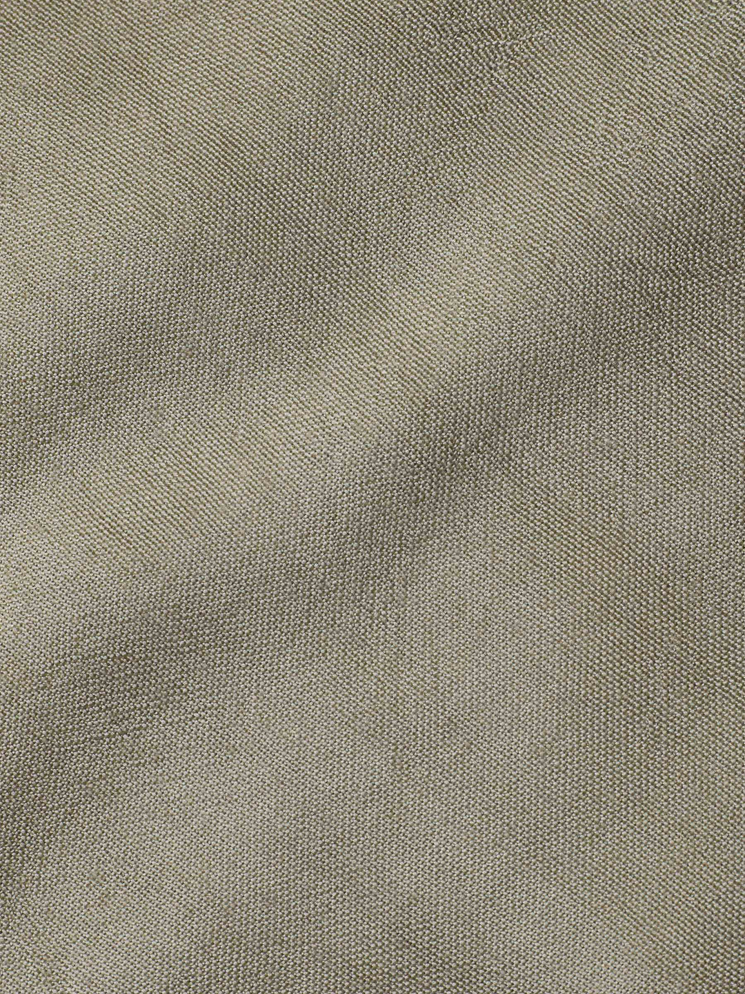 Beige-Green Embroidery Chanderi Unstitched Dress Material